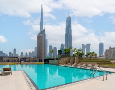 Lux Burj Khalifa View | 2 min walk to Dubai Mall